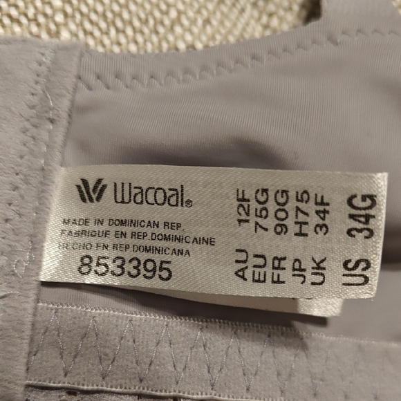 NWT Wacoal Lace Trim Bra - Picture 5 of 8